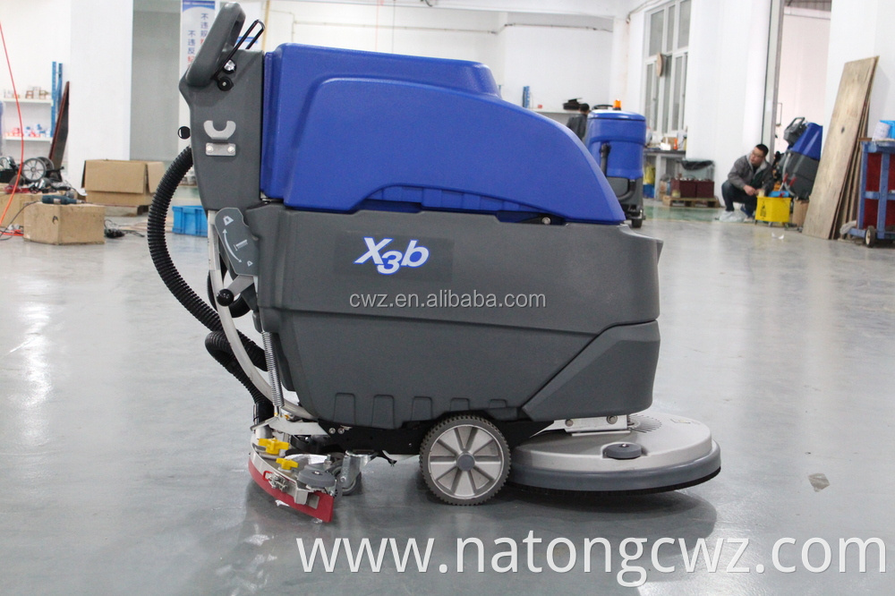 Battery Operated floor cleaning industrial washing machine